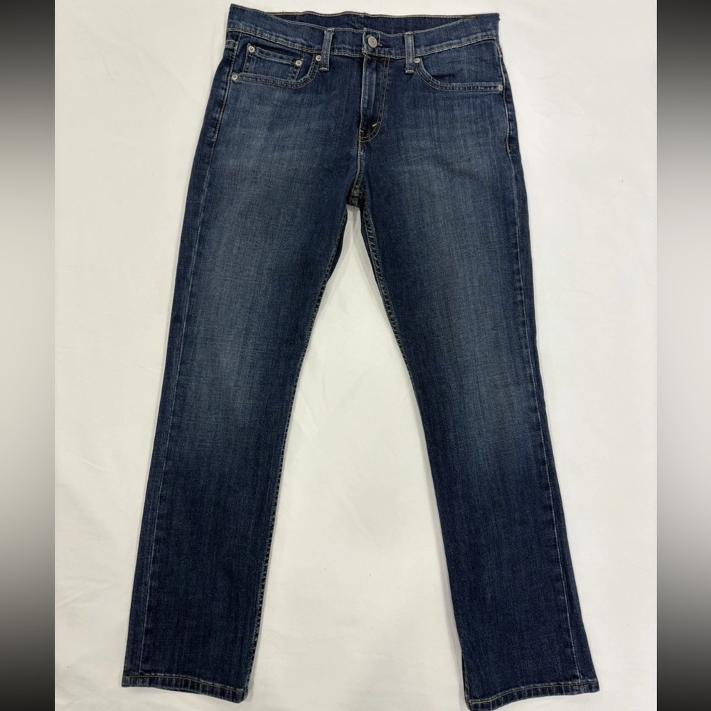 🏆Levi’s 511 Men’s Slim Fit Jeans Blue Denim 32x30 Medium‎ Wash Stretch Comfort